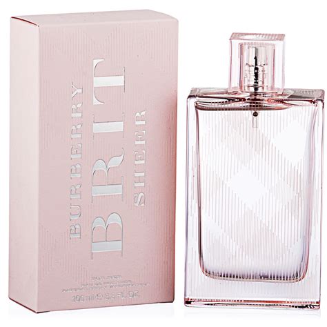 burberry brit sheer scent profile|burberry brit sheer 100ml price.